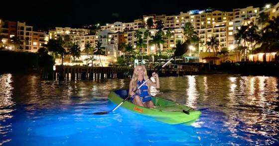 St Thomas LED Night Kayak Tour at Frenchman's Cove - Per-Person Adventures charter departing from Marriott's Frenchman's Cove, St. Thomas, US Virgin Islands | 1.25 Hours, up to 2 guests