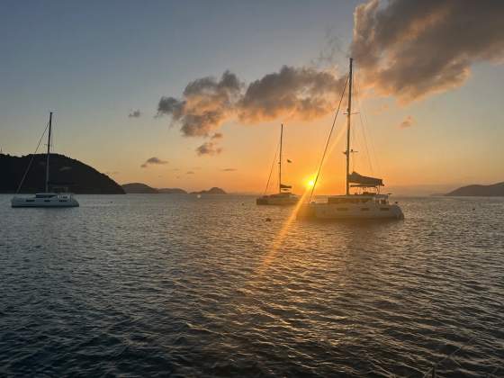 Private Sunset Sail: St. John/St. Thomas Yacht Charter - Private Charters charter departing from Red Hook, St. Thomas, US Virgin Islands | 2.5 Hours, up to 12 guests