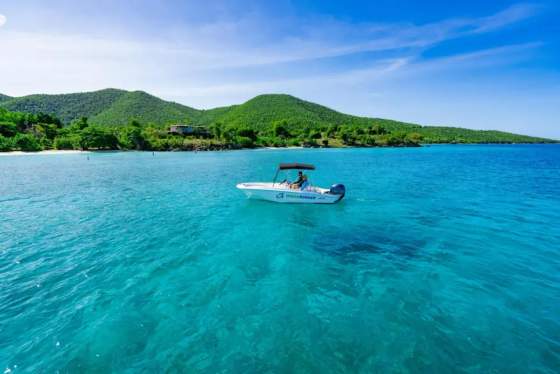 Self-Drive St. John Boston Whaler Rental - Half or Full Day - Boat Rentals charter departing from Low Key Watersports, St. John, US Virgin Islands | 3-7 Hours, up to 5 guests
